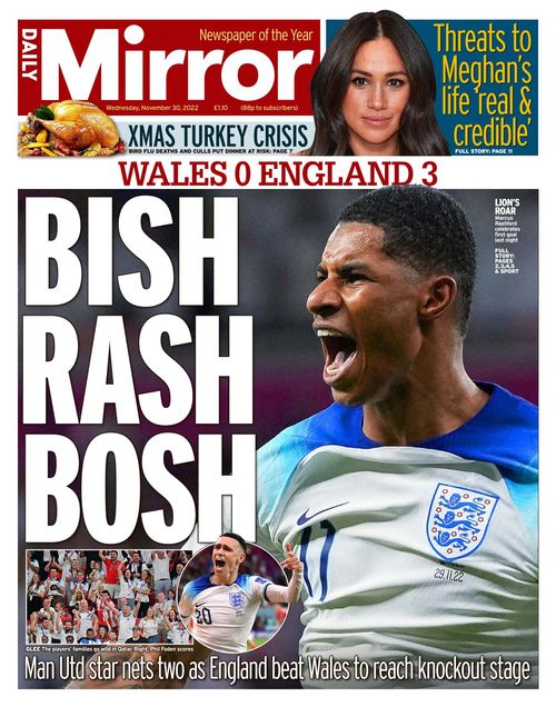 Daily Mirror Newspaper 2022-11-30