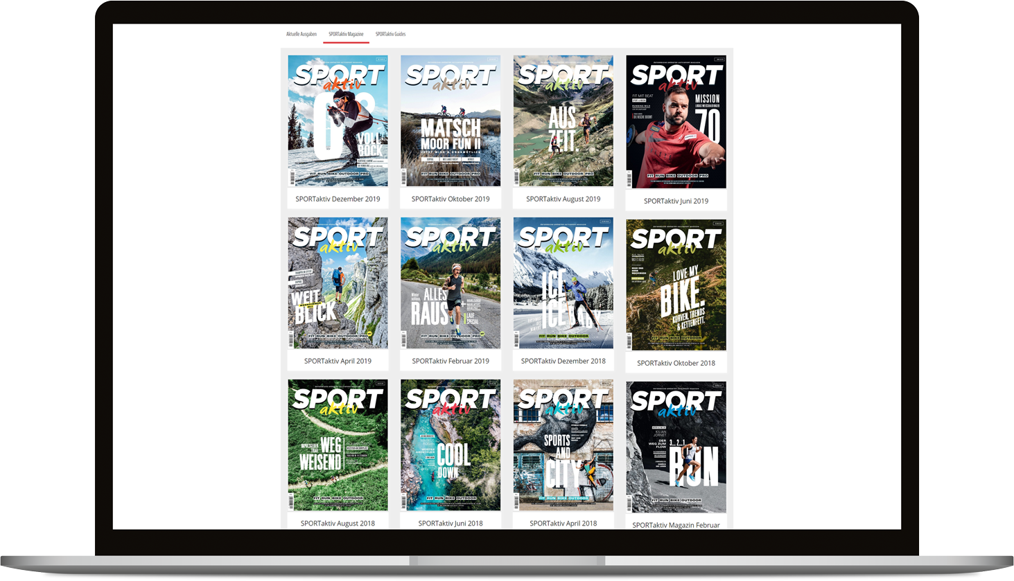 Webkiosk Sport aktiv